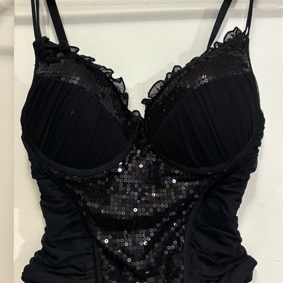 smart and sexy Other - Black Sequin Women's Bra